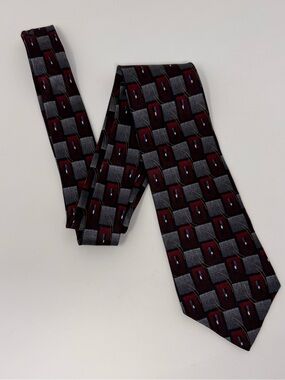 Puritan Geometric Multicolor 57” Silk Tie